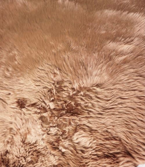 Kailis (avies) - dvipusis, rudas, 83x60 - Image 2
