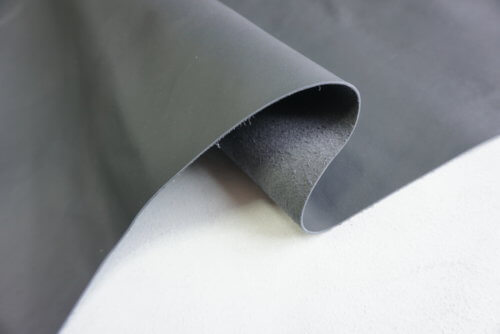 Galanterinė/avalyninė oda - pilka, matinė, minkšta, 0,9mm, 195x90 - Image 4