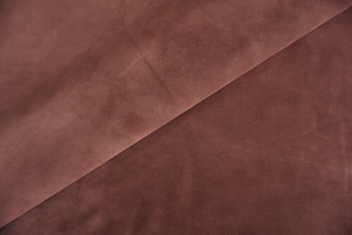Galanterinė oda - veliūras "Špaltas", ruda, minkšta, 1,2mm, 84x64 - Image 3
