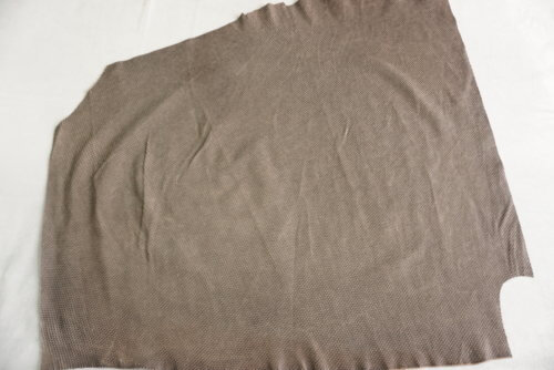 Galanterinė oda - gyvatės rašto, pilkšvai rusva, sendinta, minkšta, 1,8mm, 90x60 - Image 2