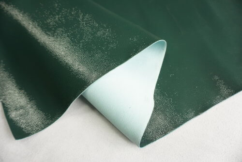 Galanterinė oda - žalia, smulkios fakt., minkšta, 1,2mm, 120x70 - Image 3