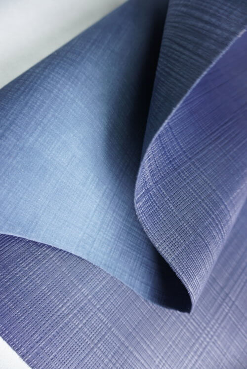 Haberdashery leather - "Bellagio", blue, medium hardness, 1,4mm, 156x87 - Image 4