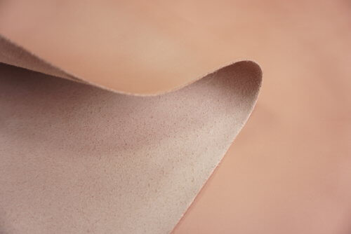 Galanterinė oda - nude sp., vidut. kietumo, 1,2mm, 137x78 - Image 4