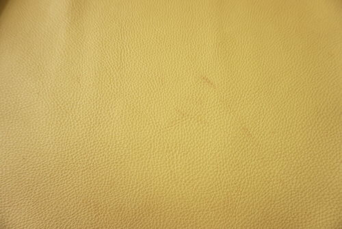 Galanterinė oda - geltona, fakt., minkšta, 1,2mm, 200x90 - Image 3