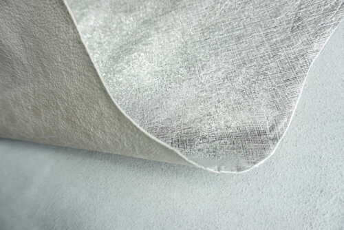 Galanterinė oda - dekoruota, sidabro sp., minkšta, 0,8mm, 79x68 - Image 4