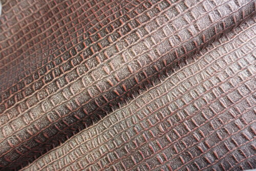 Galanterinė oda - dekoruota, marga, vidut. kietumo, 0,8mm, 60x47 - Image 3