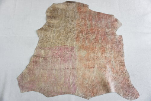 Galanterinė oda - dekoruota, marga, minkšta, 0,6mm, 59x54 - Image 2
