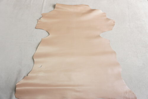 Galanterinė oda - nude, minkšta, 0,7mm, 67x59 - Image 2