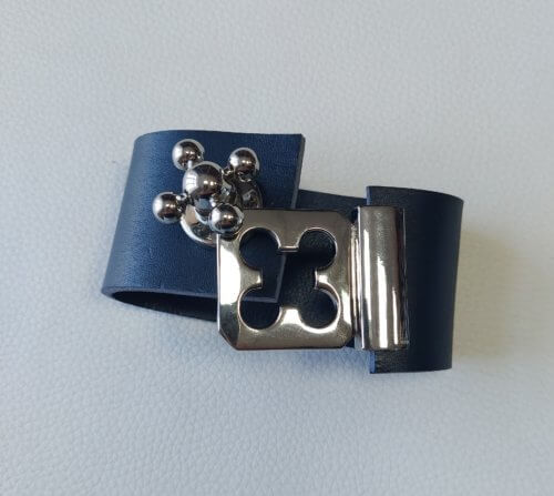 Užsegimas - Italija, 40mm, nikelio/sidabro spalvos - Image 3