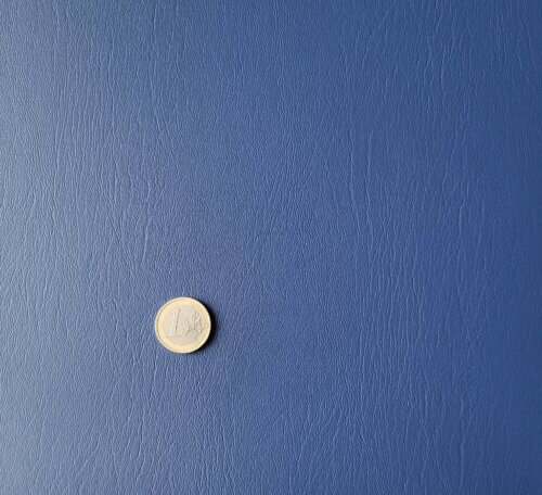 Dirbtinė oda laivams - mėlyna, su raštu, 1,1mm - Image 3