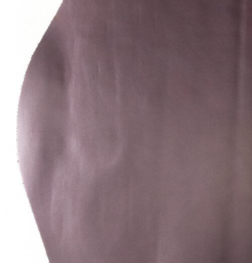 Galanterinė oda - violetinė/perlas, lygi, plona, minkšta, 1,4mm, 190x80 - Image 3