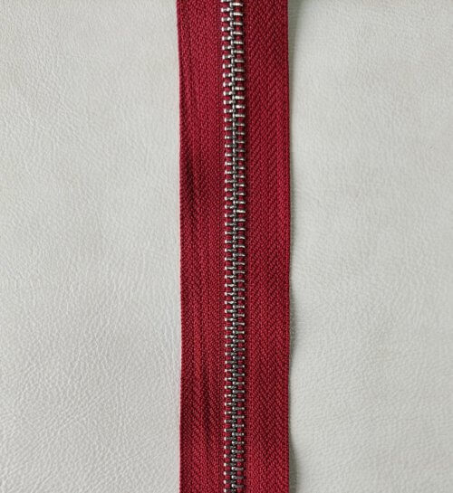 Užtrauktukas - Italija, 5 dydžio, nikelio/sidabro spalvos - Image 4