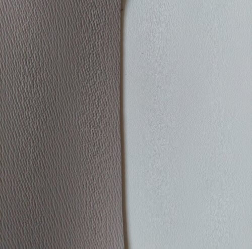 Galanterinė oda - balta, dvipusė, vidut. kietumo, 1,5mm, 100x76 - Image 2