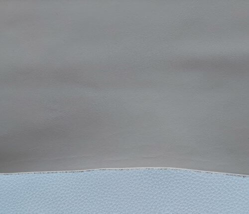 Galanterinė oda - kreminė, lygi, vidut. minkštumo, 1,5mm, 90x67 - Image 3