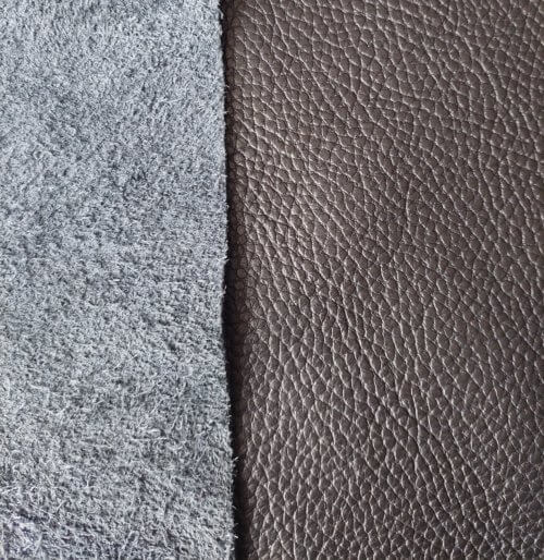 Galanterinė oda - juoda, faktūrinė, minkšta, 1,6-1,8mm, 210x93 - Image 3