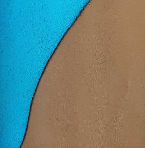 Galanterinė oda - geltona, lygi, vidut. kietumo, 1,6mm, 155x95 - Image 2