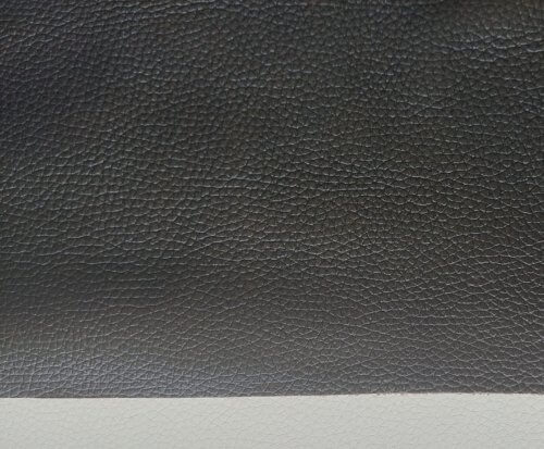 Galanterinė oda - juoda, faktūrinė, stora, minkšta, 1,7mm, 105x100 - Image 3