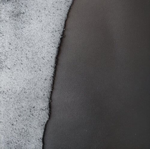 Galanterinė oda - juoda, lygi, vidut. minkštumo, 1,3mm, 200dm2 - Image 2