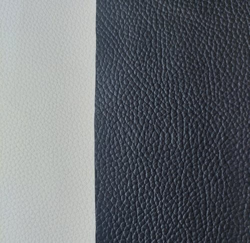 Galanterinė oda - juoda, faktūrinė, stora, minkšta, 1,8mm, 100x100 - Image 4