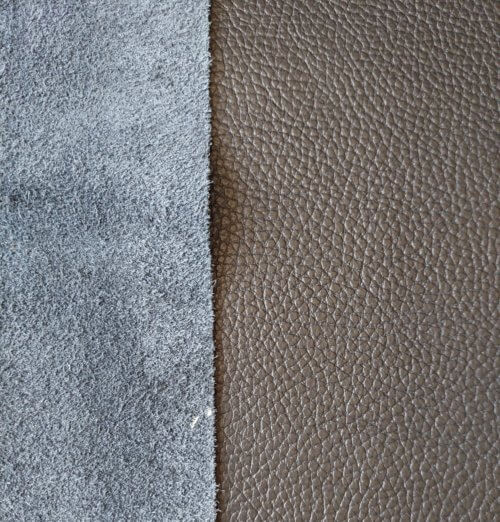 Galanterinė oda - juoda, faktūrinė, stora, 1,8mm, 113x80 - Image 4