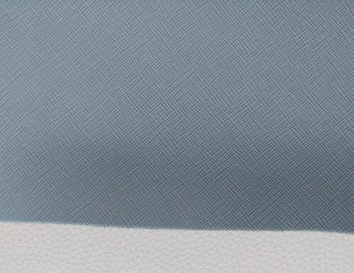 Galanterinė oda - mėlyna, faktūrinė, kietoka, 1,6mm, 95x84 - Image 3