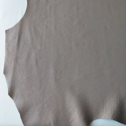 Galanterinė oda - ruda, faktūrinė, labai minkšta, 2,3mm, 215x90 - Image 3
