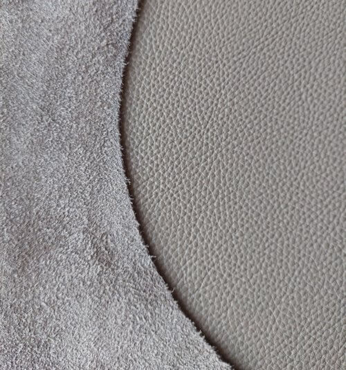 Galanterinė oda - ruda, faktūrinė, labai minkšta, 2,3mm, 215x90 - Image 2