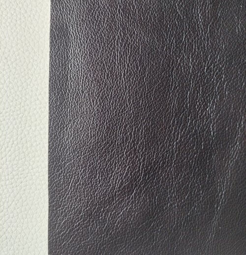 Galanterinė oda - t. ruda, faktūrinė, plona, minkšta, 1,0mm, 148x80 - Image 3