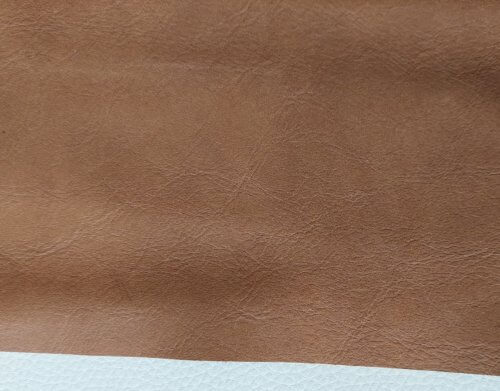 Galanterinė oda - Ruda, lengvai marga, minkšta, 1,1mm, 163x83 - Image 2