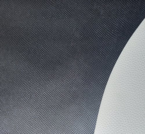 Galanterinė oda - juoda, vidut. kietumo, faktūrinė, 1,3mm, 114dm2 - Image 4