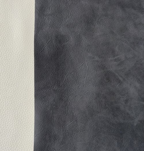 Galanterinė oda - juoda, minkšta, sendinto tipo, 3,8mm, 75x60 - Image 4