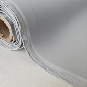 Headliner fabric with foam, Velour, Light gray