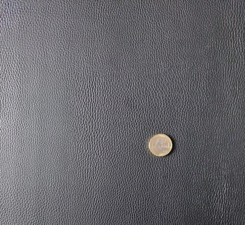 Dirbtinė automobilinė oda - juoda, stambios faktūros, 1,0mm - Image 2