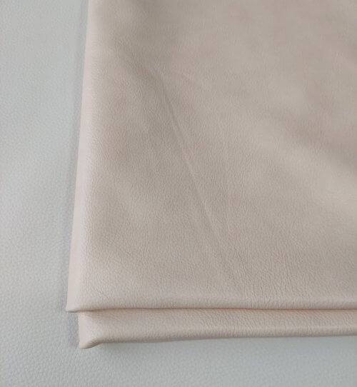 Baldinė oda - ,,semi-aniline", beige šviesi, smulkios faktūros - Image 2