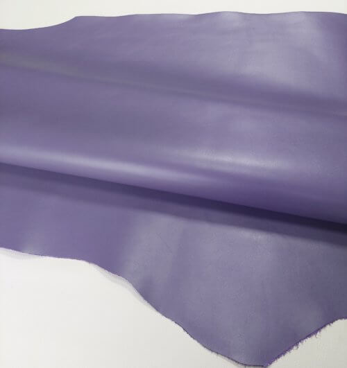 Galanterinė oda - Violetinė, minkšta, 1,5mm, 96x90 - Image 2