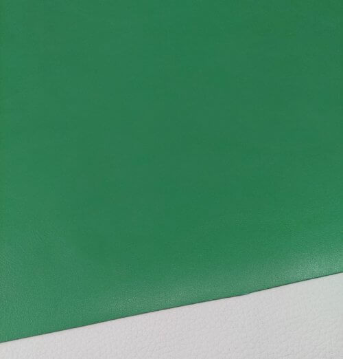 Galanterinė oda - Žalia, vidut. kietumo, 1,6mm, 103x82 - Image 3