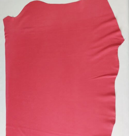Haberdashery leather - red, small textured, soft, 1,1mm, 124dm2 - Image 4