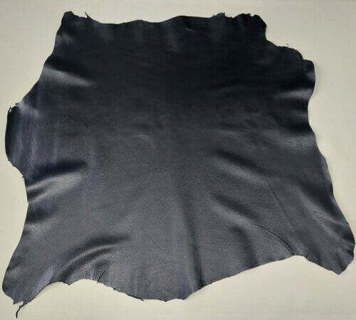 Clothing leather - black, soft, medium shiny, 0,8-1,0mm - Image 4