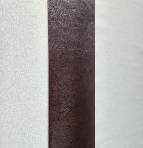 Diržinė oda - Ruda, vidut. kietumo, 3,6-3,8mm, 158x30, smulkūs defektai - Image 4