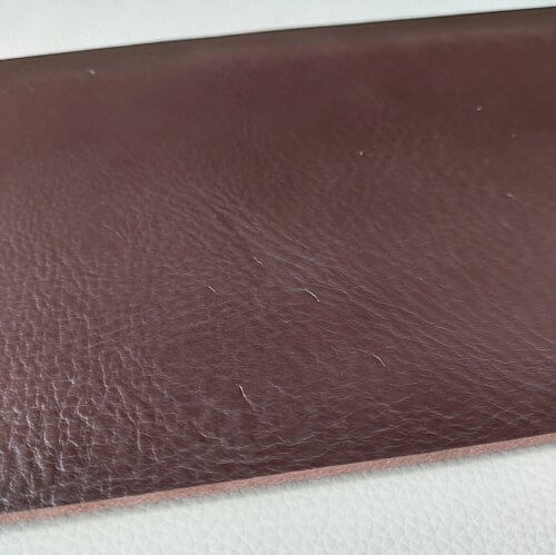 Diržinė oda - Ruda, vidut. kietumo, 3,6-3,8mm, 158x30, smulkūs defektai - Image 2