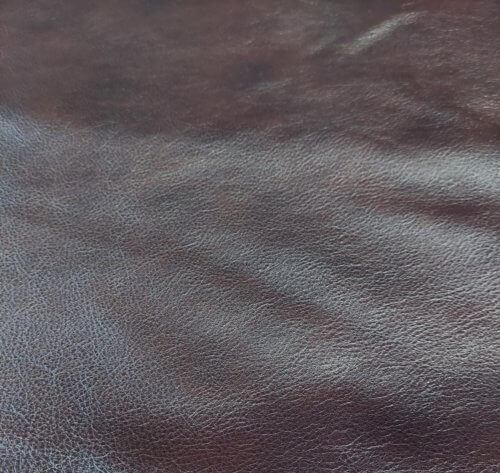 Baldinė oda - ,,semi-aniline", T. Ruda, smulki faktūra - Image 3