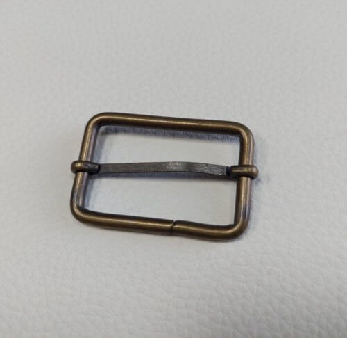 Sliding buckle – Italy, 40mm, antique color - Image 3