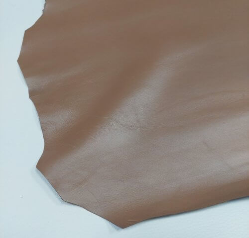 Galanterinė/drabužinė oda - Ruda, minkšta, 1,0mm, 66x60 - Image 2