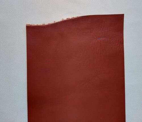 Diržinė augalinio rauginimo oda – Ruda, vidut. kietumo, 3,6-3,8mm, 153x25 - Image 3