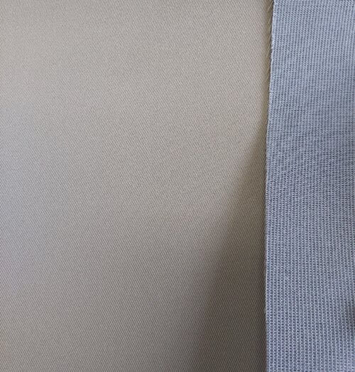 Material for car seat with foam – beige with small texture - Image 4
