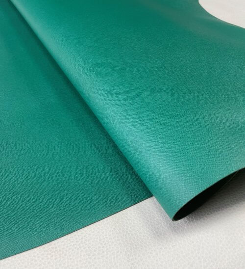 Galanterinė oda - Žalia, vidut. kietumo, 1,3mm, 80x70 - Image 2