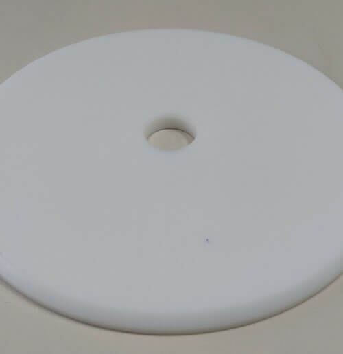 Lentelė pjaustymui/kalimui - Balta, "Polyston", apvali, 35,5cm - Image 3