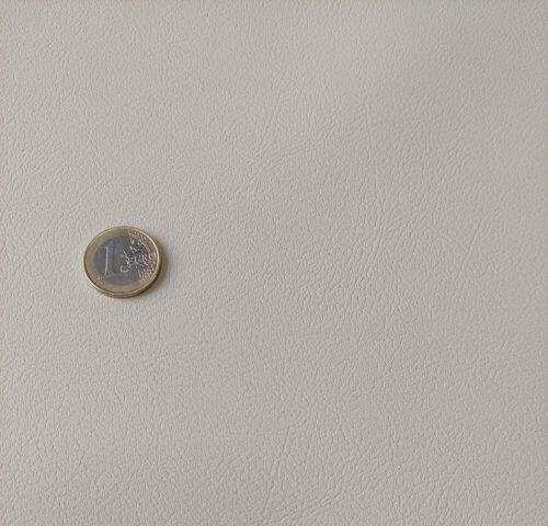 Dirbtinė oda laivams - Baltai gelsva, su raštu, 1,0mm - Image 3