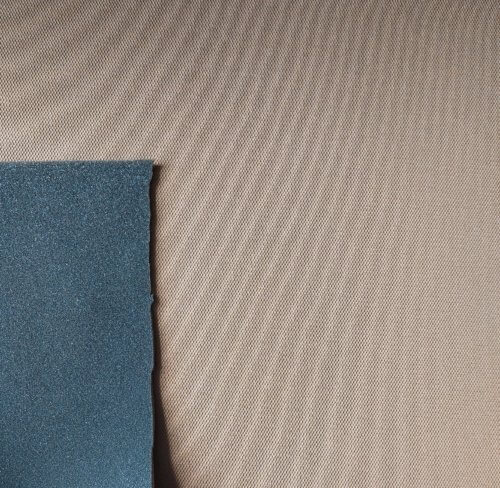 Headliner fabric with foam, Light brown