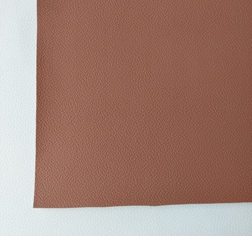 Dirbtinė automobilinė oda "Mercedes" - Ruda, faktūrinė, 1,2mm - Image 4